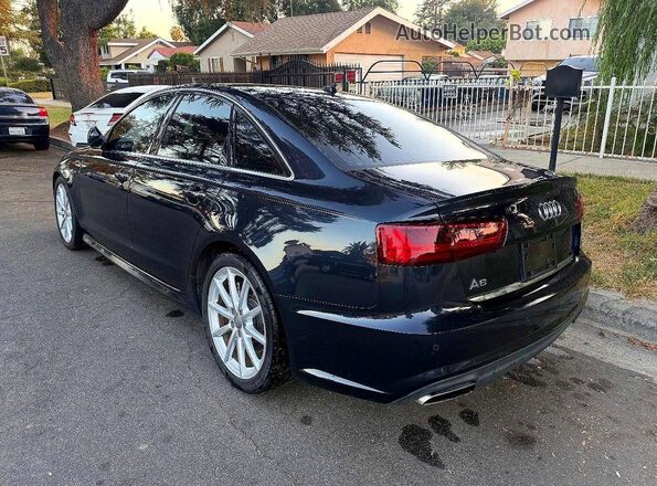 WAUD8AFC9JN015745 2018 AUDI A6 Blue Delantero derecho