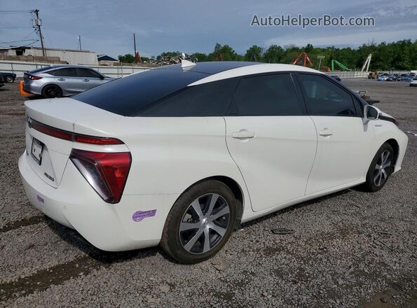 JTDBVRBD9KA006312 2019 TOYOTA MIRAI White Задня права чверть