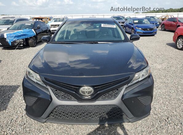 4T1B11HK2KU714978 2019 TOYOTA CAMRY Черный Вид сзади