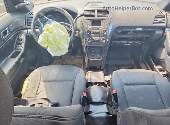 1FM5K8AR5JGA73171 2018 FORD EXPLORER Черный Вид щитка приборов