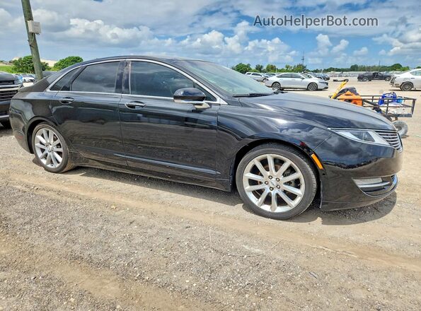 3LN6L2LU7GR622192 2016 LINCOLN MKZ Black Widok z przodu