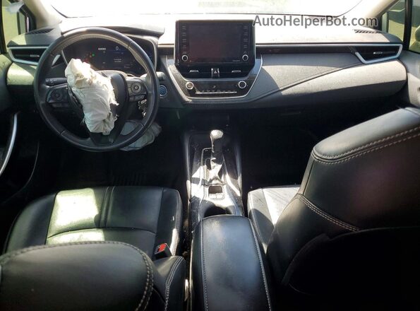 JTDEAMDE0N3010887 2022 TOYOTA COROLLA Silver ხელსაწყოთა პანელის ხედი