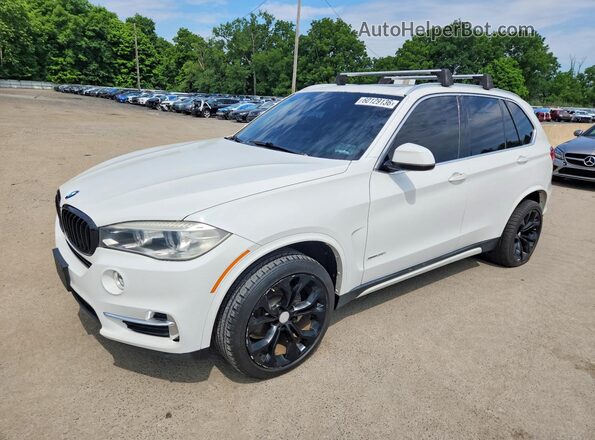 5UXKR0C56G0U08775 2016 BMW X5 Белый Задняя левая четверть