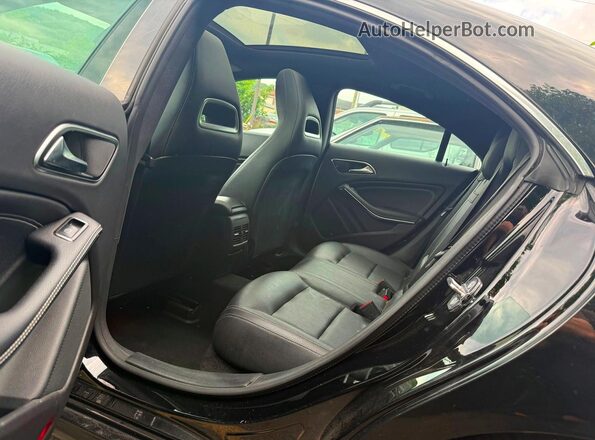 WDDSJ4GB4KN698886 2019 MERCEDES-BENZ CLA-CLASS Black Rear view
