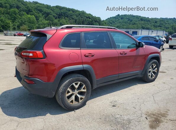 1C4PJMBS8GW285295 2016 JEEP CHEROKEE Red Առջևի աջ