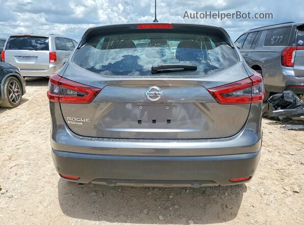 JN1BJ1AVXMW312872 2021 NISSAN ROGUE Gray Вид салону спереду