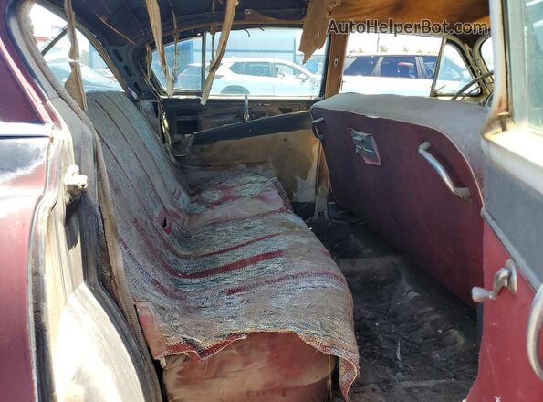 70134845 1953 CHRYSLER WINDSOR Burgundy Rear seats view