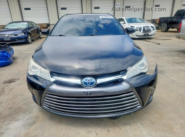 4T1BD1FK7HU228198 2017 TOYOTA CAMRY Черный Вид сзади