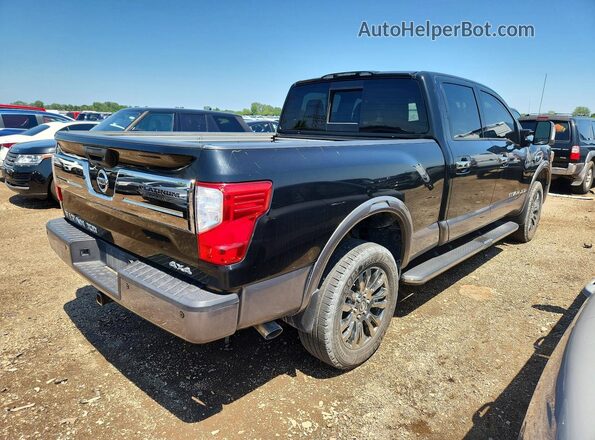 1N6BA1F45GN508223 2016 NISSAN TITAN Black Delantero derecho