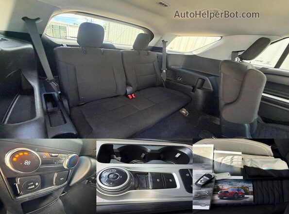 1FMSK7DH0MGB34446 2021 FORD EXPLORER Black Vista interior de 360 grados