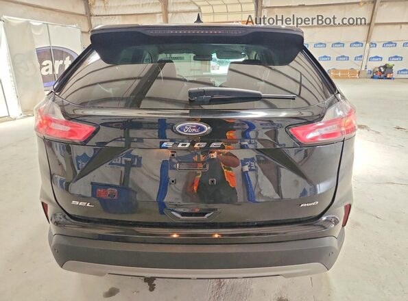 2FMPK4J99RBA78801 2024 FORD EDGE Black წინა სალონის ხედი