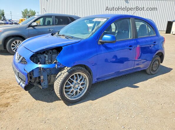 3N1CK3CPXGL246958 2016 NISSAN MICRA Blue Rear left