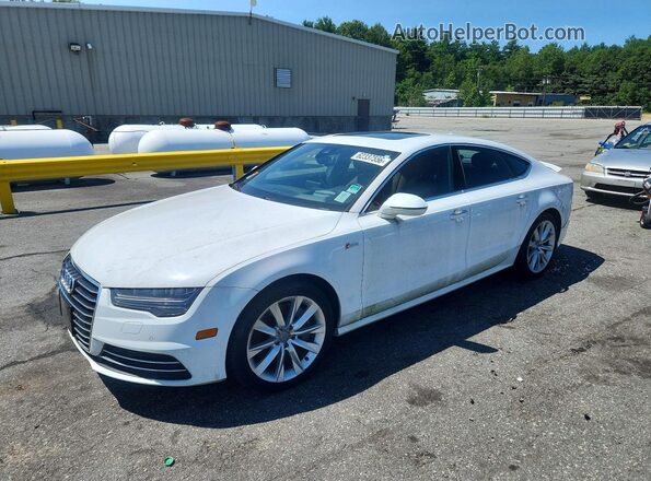 WAU2GAFCXGN005437 2016 AUDI A7 White Задня ліва чверть