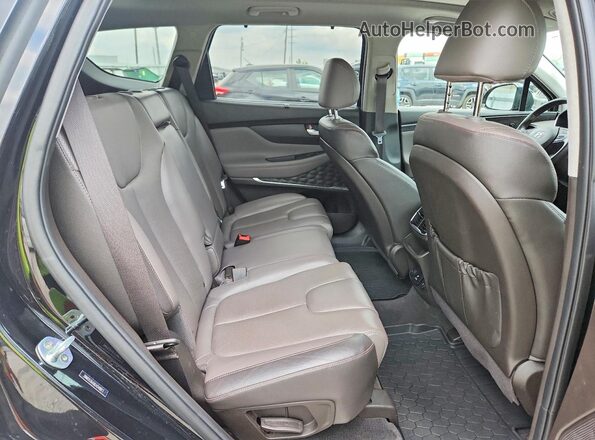 5NMS53AA9LH248917 2020 HYUNDAI SANTA Черный Вид подкапотного пространства