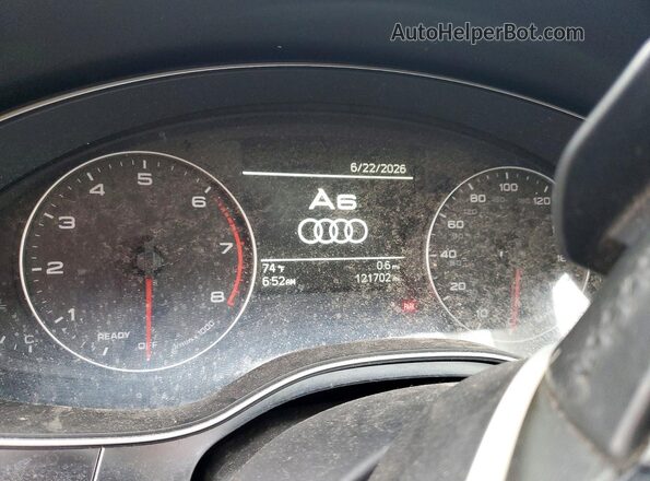 WAUC8AFC8HN098008 2017 AUDI A6 White უკანა სავარძლების ხედი