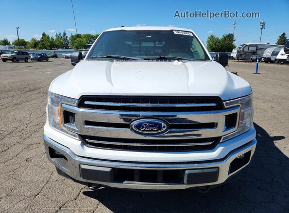 1FTEW1EG9JKE24945 2018 FORD F150 White Հետևի տեսք