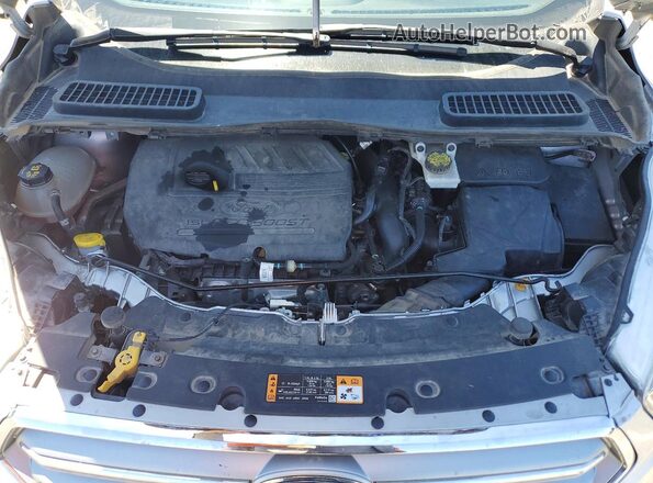 1FMCU0GD4HUE49322 2017 FORD ESCAPE Gray Вид підкапотного простору