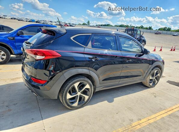 KM8J33A25GU044734 2016 HYUNDAI TUCSON Black Передня права чверть