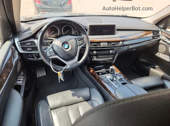 5UXKR0C55G0P23485 2016 BMW X5 Черный Вид щитка приборов