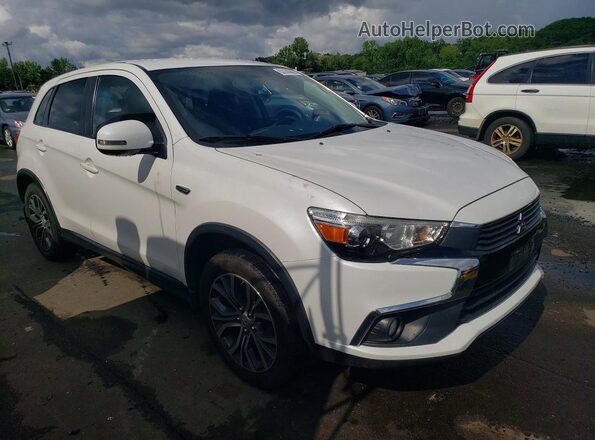 JA4AR3AW1HZ017308 2017 MITSUBISHI OUTLANDER White Դիմացի տեսք