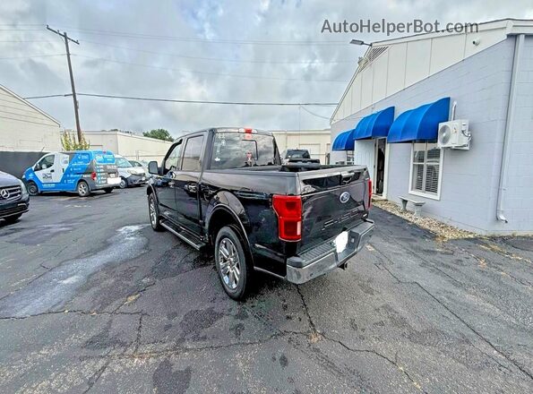 1FTEW1C46KFB58299 2019 FORD F150 Черный Передняя правая четверть