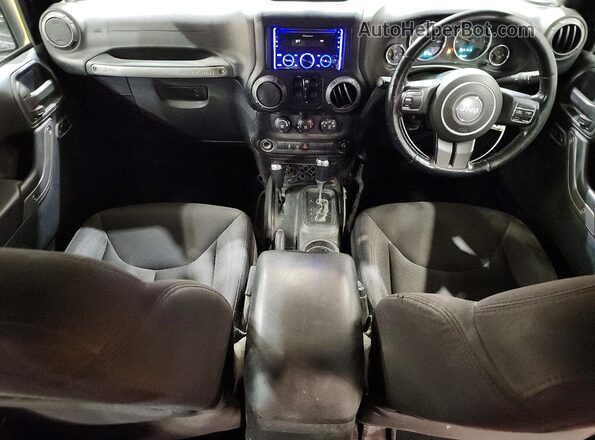 1C4BJWKG3GL293646 2016 JEEP WRANGLER Black Vista del cuadro de instrumentos