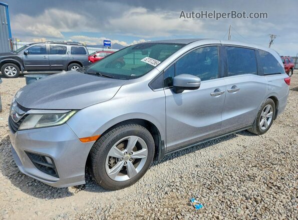5FNRL6H79JB008345 2018 HONDA ODYSSEY Silver Задня ліва чверть