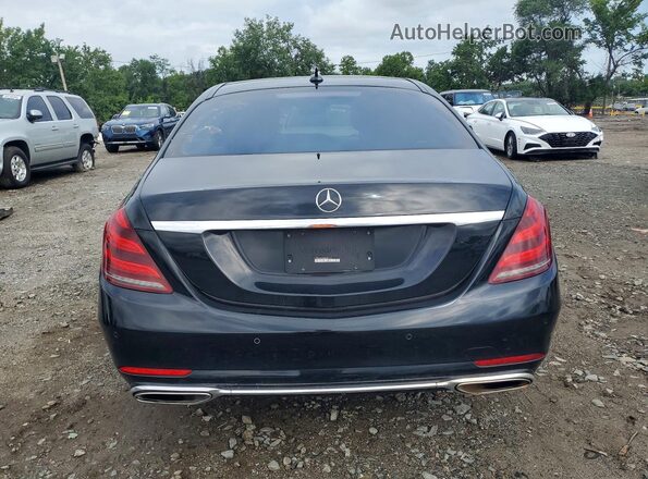 WDDUG6GB8JA347777 2018 MERCEDES-BENZ S Black Вид салону спереду