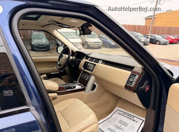 SALGS2VF5GA263311 2016 LAND ROVER RANGE Blue Вид ззаду
