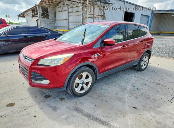 1FMCU0GX5GUC25758 2016 FORD ESCAPE Red Trasero izquierdo