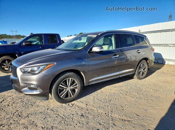 5N1DL0MN4KC553116 2019 INFINITI QX60 Gray Задня ліва чверть