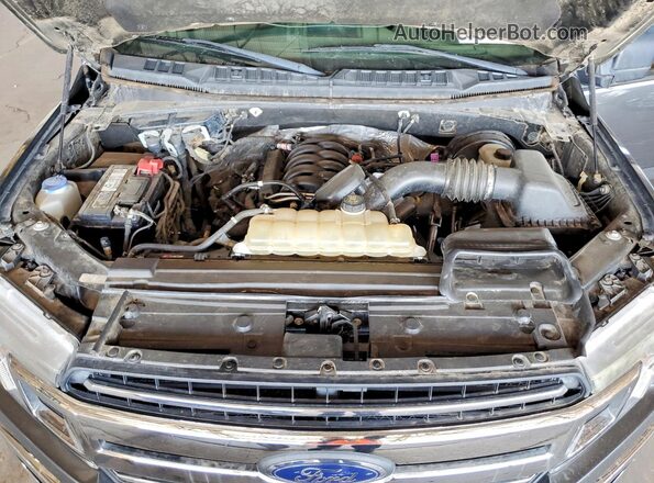 1FTEW1C51KKC90001 2019 FORD F150 Серый Вид подкапотного пространства