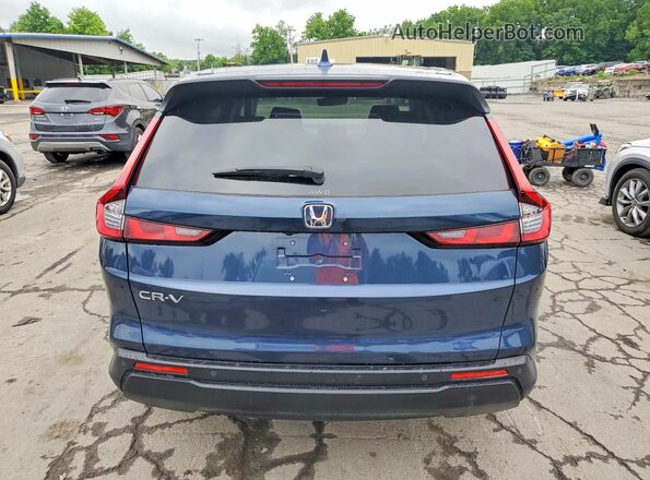 2HKRS4H79SH461617 2025 HONDA CR-V Blue Widok wnętrza z przodu
