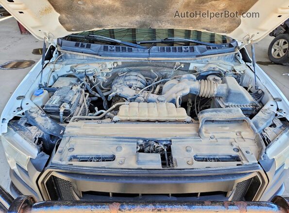 1FTEX1E81HKC67427 2017 FORD F150 White ძრავის განყოფილების ხედი