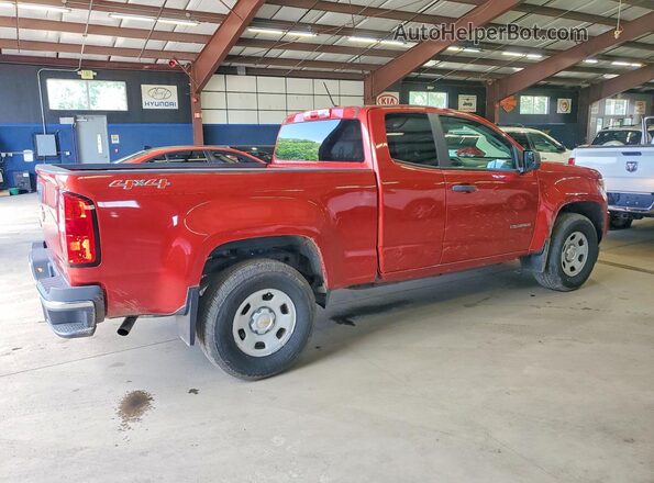 1GCHTBEAXG1100327 2016 CHEVROLET COLORADO Burgundy Przód prawy