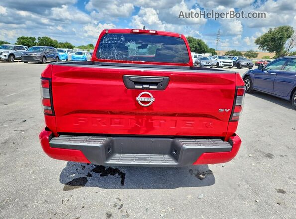 1N6ED1EJ2NN673543 2022 NISSAN FRONTIER Red Front interior view