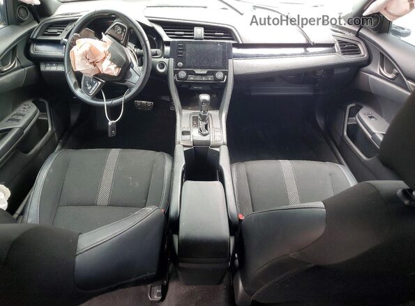 SHHFK7H45LU224888 2020 HONDA CIVIC Gray Widok zestawu wskaźników
