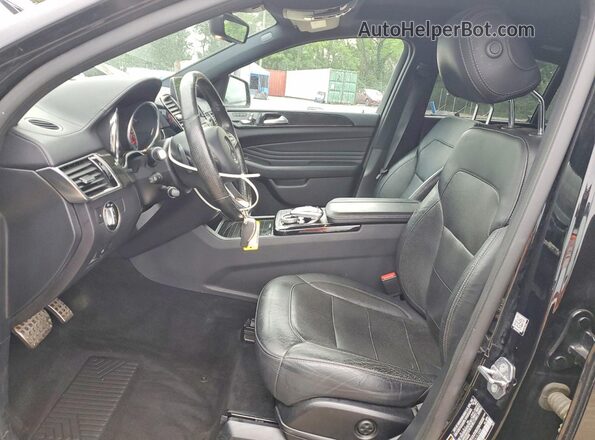 4JGED6EB9KA141049 2019 MERCEDES-BENZ GLE-CLASS Black წინა პანელის ხედი