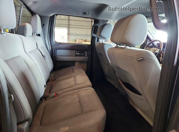 1FTFW1ET4DKD72243 2023 FORD F150 Синий Вид задней части салона