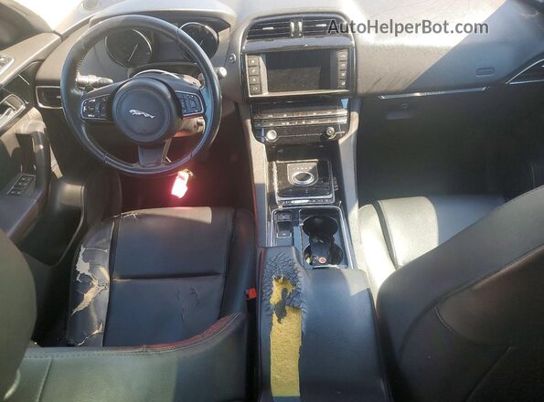 SADCJ2GX4JA236739 2018 JAGUAR F-PACE Blue Սարքավորումների վահանակի տեսք