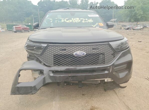 1FM5K8AB7PGB61828 2023 FORD EXPLORER Black Հետևի տեսք