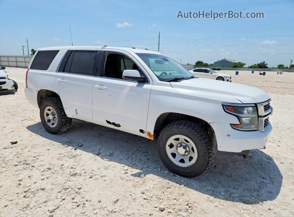 1GNSKFEC0HR270790 2017 CHEVROLET TAHOE Белый Вид спереди