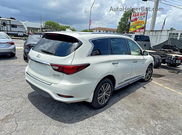 5N1DL0MN3KC502819 2019 INFINITI QX60 White Вид спереду