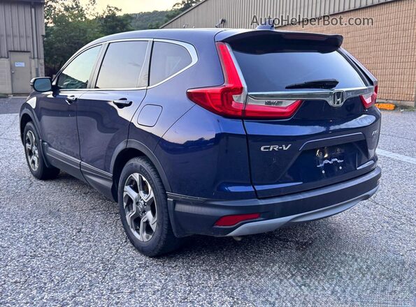 5J6RW2H87HL022125 2017 HONDA CR-V Blue Trasero derecho
