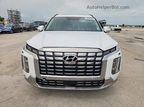 KM8R3DGE4SU840703 2025 HYUNDAI PALISADE White Rear view