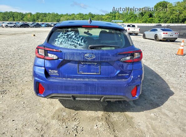 JF1GUABC7S8297990 2025 SUBARU IMPREZA Blue Вид салону спереду
