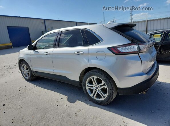 2FMPK4K93JBB67525 2018 FORD EDGE Silver Tył prawy