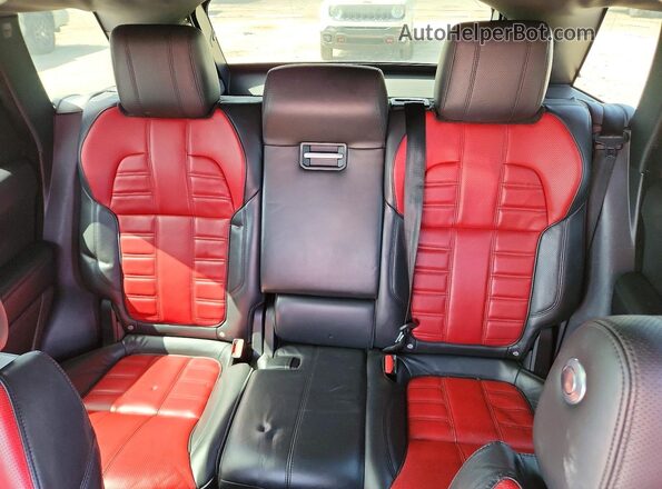 SALWS2VF5GA560655 2016 LAND ROVER RANGE Red Widok wnętrza z tyłu