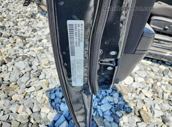 2C3CDXHG2MH656072 2021 DODGE CHARGER Black Widok naklejki z numerem VIN
