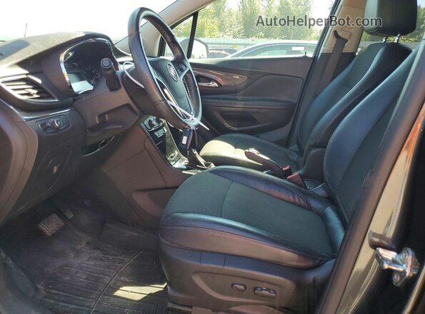KL4CJESB0HB192052 2017 BUICK ENCORE Gray Dashboard view